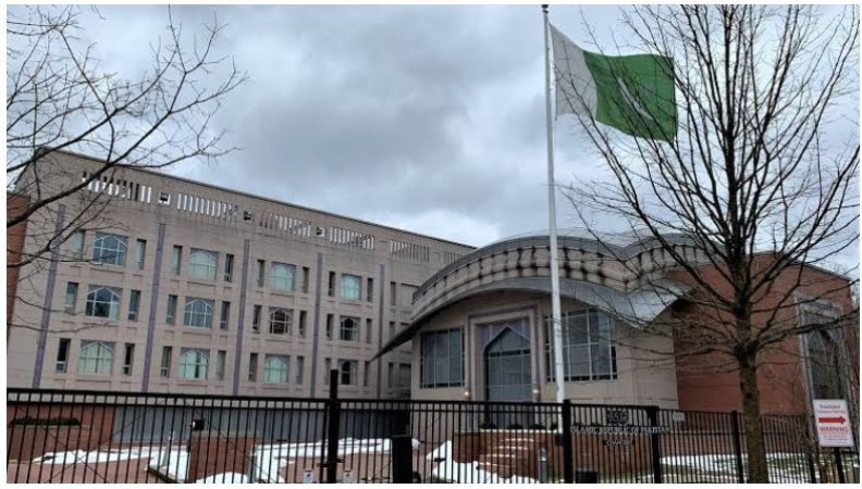 Pak embassy in Washington ran out of funds to pay wages