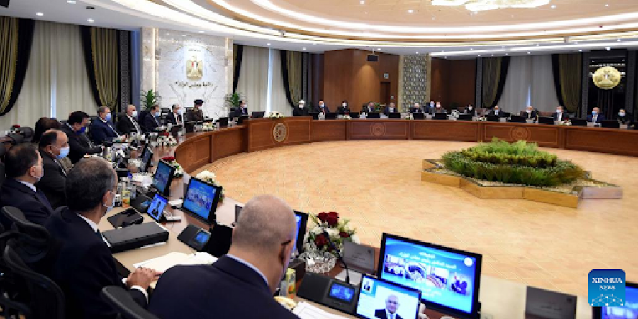मिस्र की कैबिनेट ने अपनी नई राजधानी में पहली बैठक की