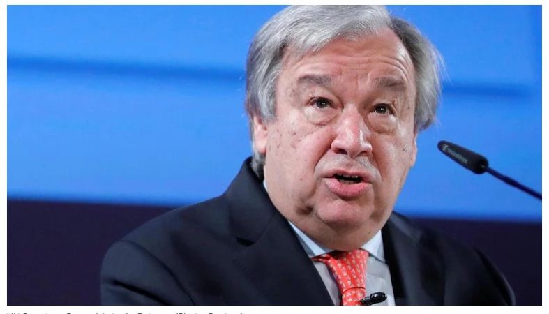 UN: Guterres urges that recovery be 'our resolution for 2022'