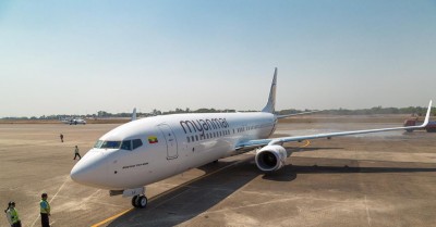 Myanmar further extends international flight ban till January end