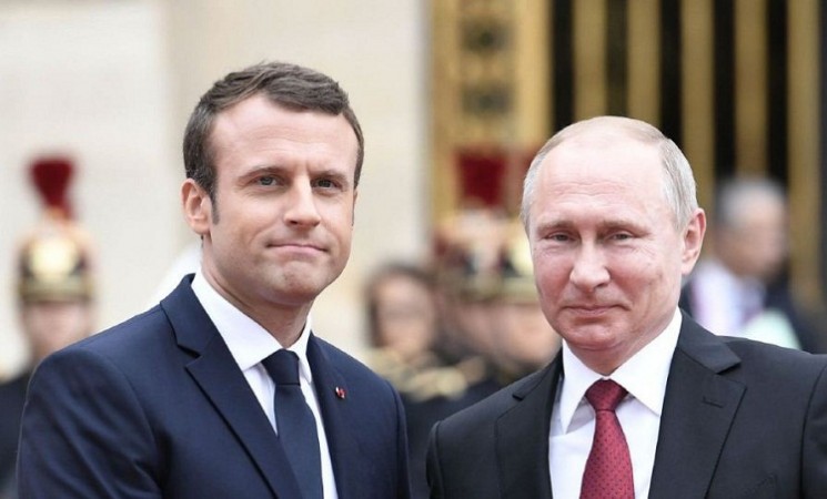 Putin and Macron again discuss situation in Ukraine