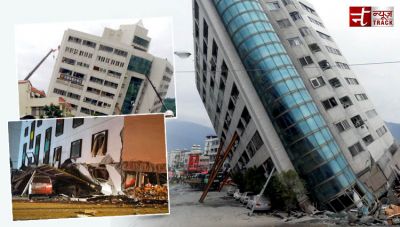 Taiwan earthquake: People trapped in the building