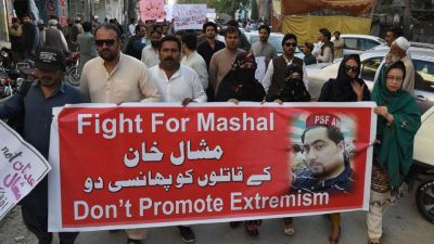 Pakistan: Court sentences death penalty to one and life imprisonment to four in the Mashal Khan lynching case