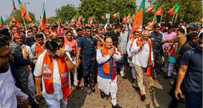 Rajya Sabha Polls:4 BJP Candidates from Gujarat, Including Party Chief Nadda, File Nominations