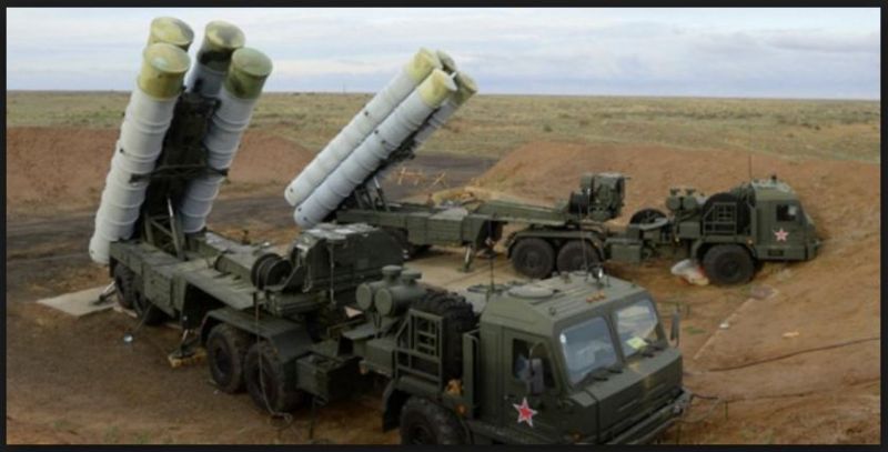 S-400 air defense system missiles, Russia has supplied to China damaged during a storm