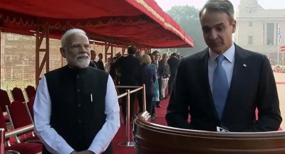Greek PM Mitsotakis Receives Warm Welcome in India, Strengthens Strategic Ties with PM Modi