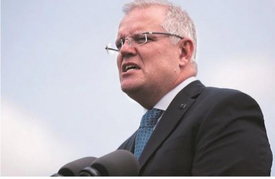 ऑस्ट्रेलियाई प्रधानमंत्री स्कॉट मॉरिसन ने ईंधन कर में कटौती करने का आग्रह किया