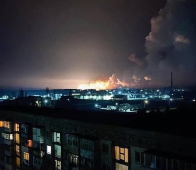 Russian Army shelled northern city of Chernihiv all night long
