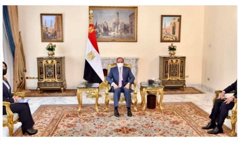 Prez Al-Sisi confer on combating organised crime, terrorism