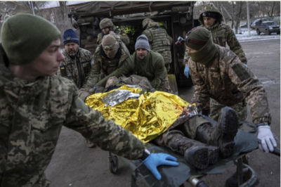 Zelensky: Dead bodies litter the battlefield after fierce fighting in Soledar