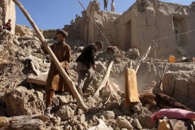 अफ़ग़ानिस्तान में आए भूकंप में 22 लोगों की मौत हो गई है