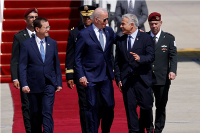Biden's Middle East visit is  turbulent for Israel's politics