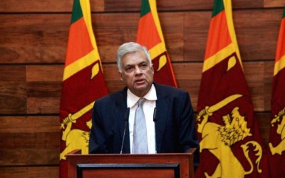 श्रीलंका के नए राष्ट्रपति रानिल विक्रमसिंघे ने ली शपथ
