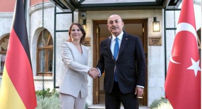 जर्मन विदेश मंत्री ने तुर्की का दौरा किया, अनाज निर्यात सौदे की सराहना की