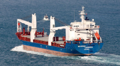 Ship carrying 'stolen' Ukrainian grain is intercepted by Lebanon