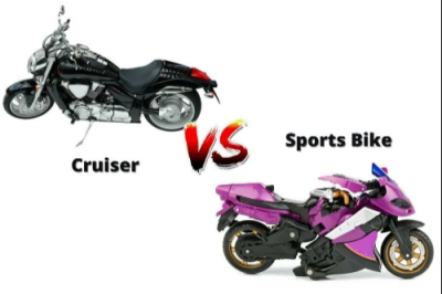 why sport bikes accelerate more quickly than cruiser bikes