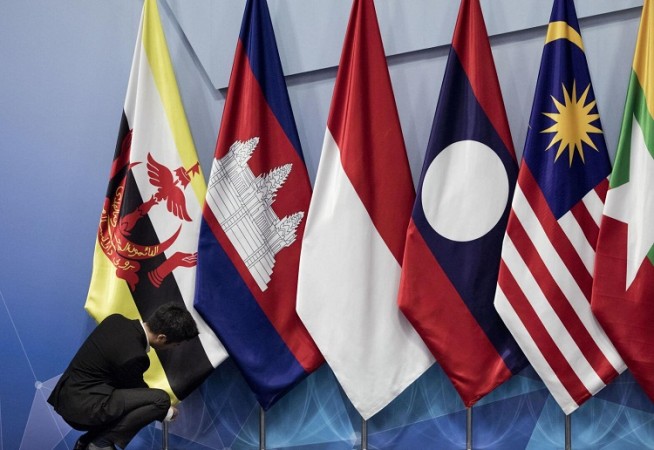 China hosts foreign ministers from the 10 ASEAN countries with message for Quad