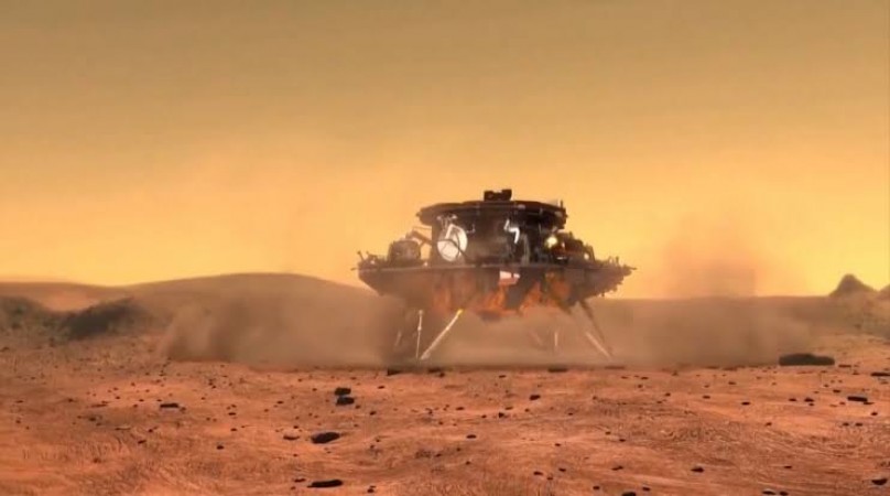 China Mars Mission: China's Mars rover Zhurong sends incredible selfies