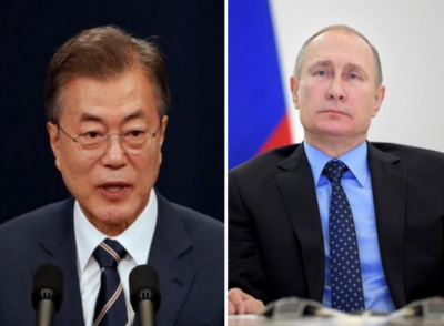 Moon and Putin agree on Korean Denuclearisation