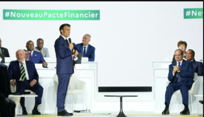 Macron claims that the leaders have reached a final agreement on a $100 billion climate finance programme