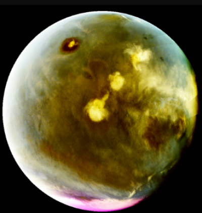 Mars is captured in stunning ultraviolet images by NASA's MAVEN mission
