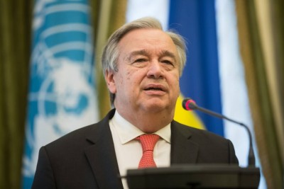 United Nations chief calls for a fast transition to renewable energy
