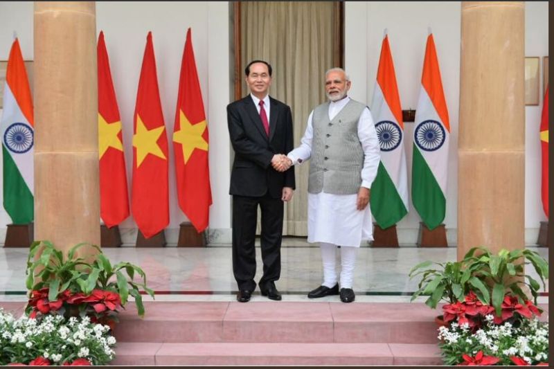 PM Modi and President Quang hold bilateral talks over Act East Policy