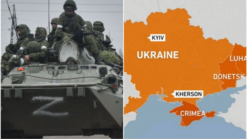 Kherson region taken control over by Russian troops