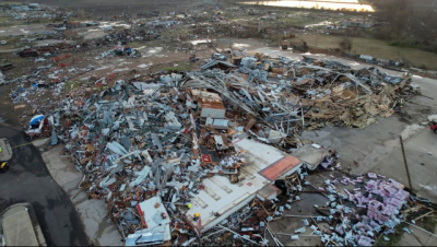 At least 26 people are killed by a tornado in Mississippi