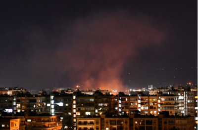 Syria claims that Israeli strikes near Damascus have injured two soldiers