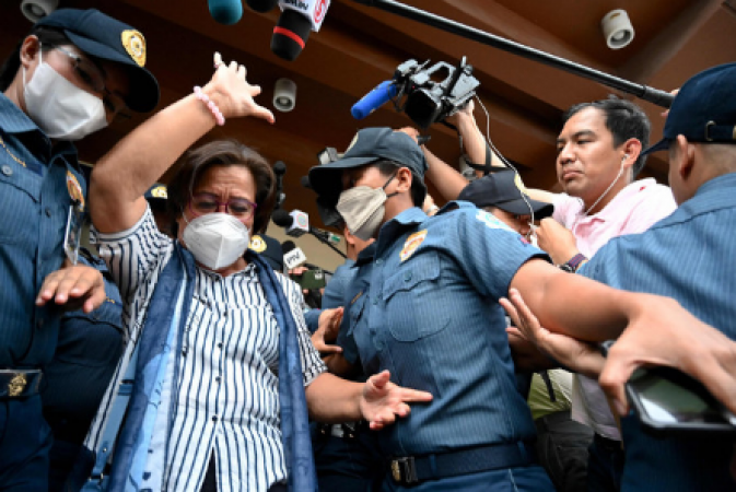 Top Duterte critic is freed by a Philippine court after six years of ...