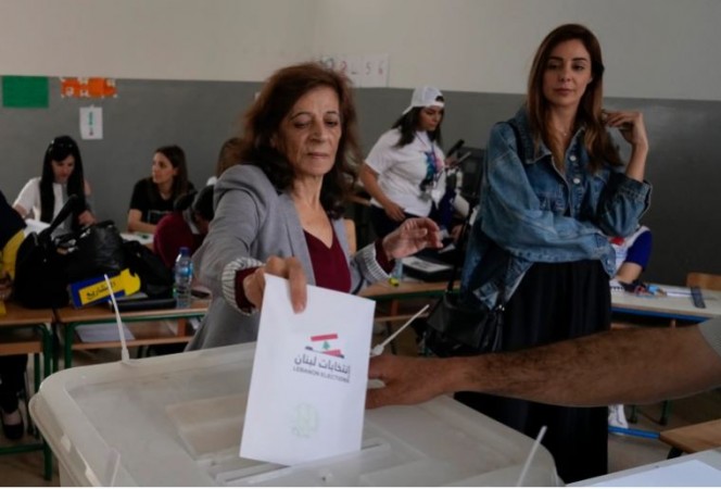 Lebanon holds parliamentary elections, Ballot boxes distributed
