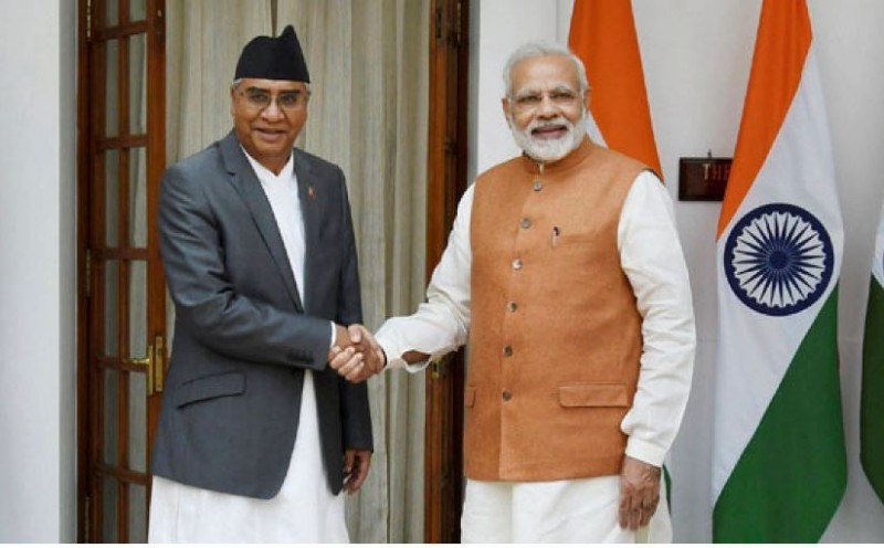 Nepal, India ink six MoUs during Modi's Lumbini visit