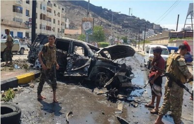 अदन में कार बम विस्फोट में बाल-बाल बचे यमनी सेना के कमांडर