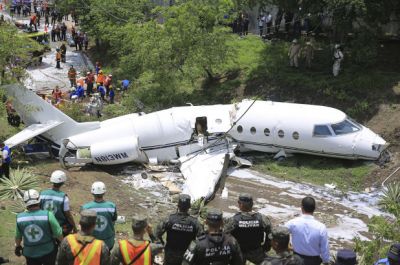 Five died in a plane crash in Honduras