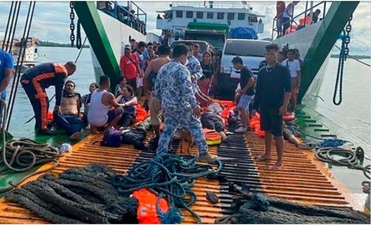 Philippine ferry catches fire at sea, 7 Dead, 120 others Rescued