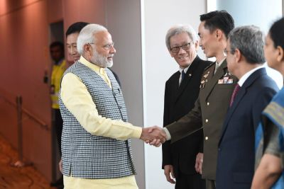 PM Modi lands in Singapore to deliver keynote address in 18th Shangri-La Dialogue