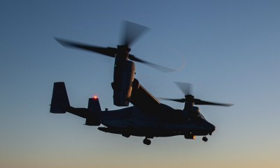 US Military Osprey Aircraft Crash off Southern Japan, One Dead