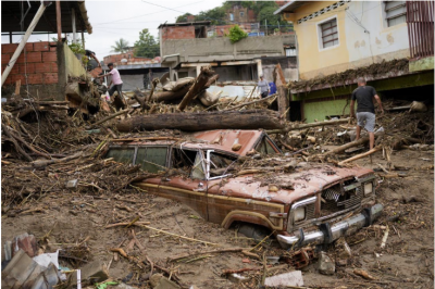 In Venezuela landslide left at least 22 people dead and dozens missing