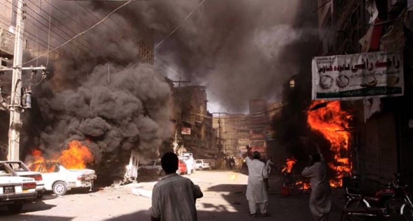 Blast in Peshawar killed 5 and 70 kids injured