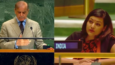 India slams Shehbaz Sharif for his UNGA speech, accuses Pakistan of glorifying terrorism