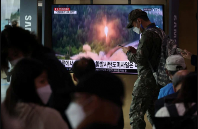 Seoul: North Korea launches a ballistic missile off its eastern coast