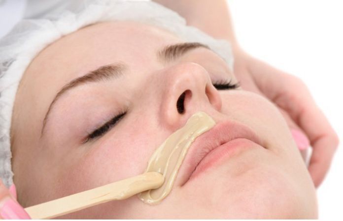 Use of potato juice to remove excess lip hair