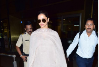 Deepika Padukone heads back from Bengaluru keeps her look simple