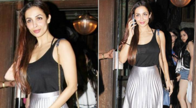 Malaika Arora's silver plus black combo sets a perfect example of fashion in 2018