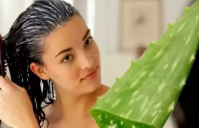 Make your white hair black with the help of Aloe Vera