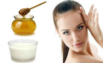 Milk and honey will make your skin soft and glowing