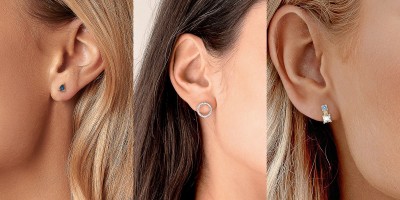 Wear such simple and stylish earrings to complete your office look