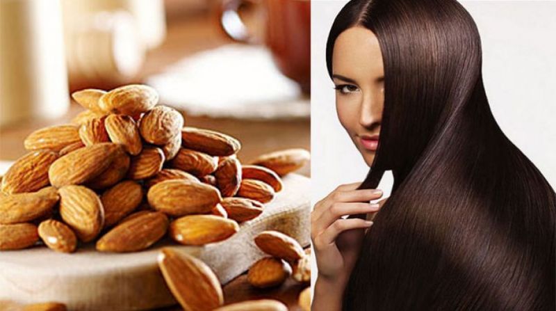 Almond can stop hair fall
