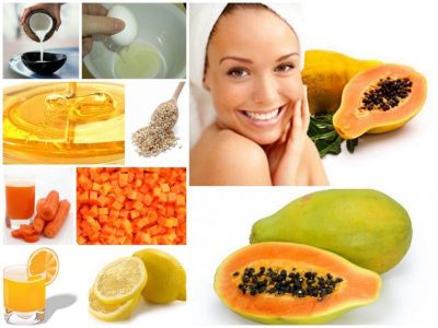 Papaya is the solution of dry skin